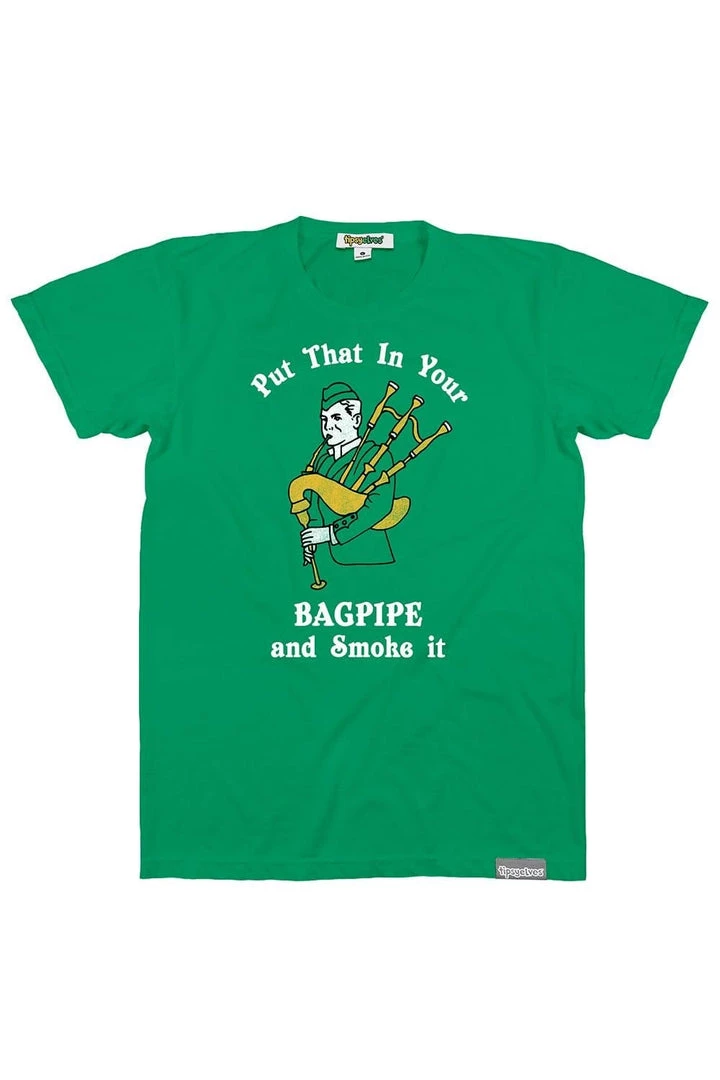 Tipsy Elves Men's Put That In Your Bagpipe Tee