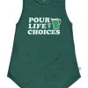 Tipsy Elves Women's Pour Life Choices Tank Top