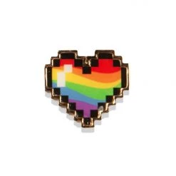 Tipsy Elves Rainbow Heart Pin Pride & LGBTQ+