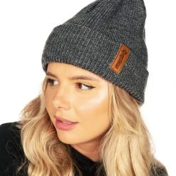 Tipsy Elves Charcoal Beanie Holidays & Occasions