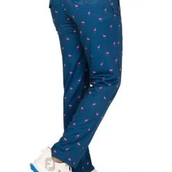 Tipsy Elves Men's Fairway Flamingo Golf Pants