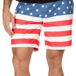 Tipsy Elves Patriotic Men's United We Stand Shorts