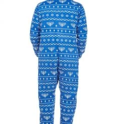 Tipsy Elves Men's Blue Hanukkah Jumpsuit