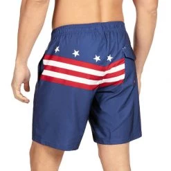 Tipsy Elves Old Glory Stretch Swim Trunks