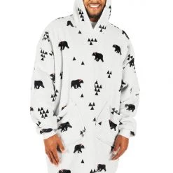 Tipsy Elves Beary Christmas Blanket Hoodie Holidays & Occasions