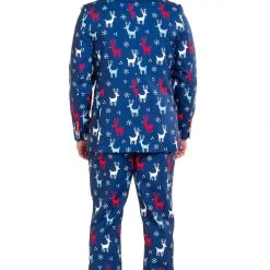 Tipsy Elves Reindeer Gains Blazer W/ Tie Men