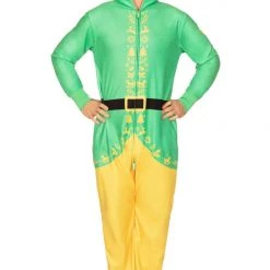 Tipsy Elves Men's Buddy The Elf Jumpsuit