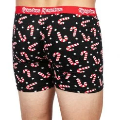Tipsy Elves Men's Candy Cane Lane Boxer Briefs