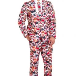 Tipsy Elves Meowy Christmas Blazer W/ Tie