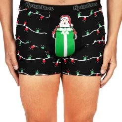 Tipsy Elves Men's Gift From Santa Boxer Briefs