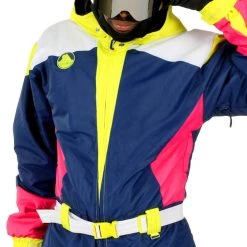 Tipsy Elves Men's Neon Knockout Snow Suit