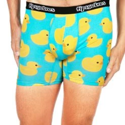 Tipsy Elves Men's Rubber Ducky Boxer Briefs