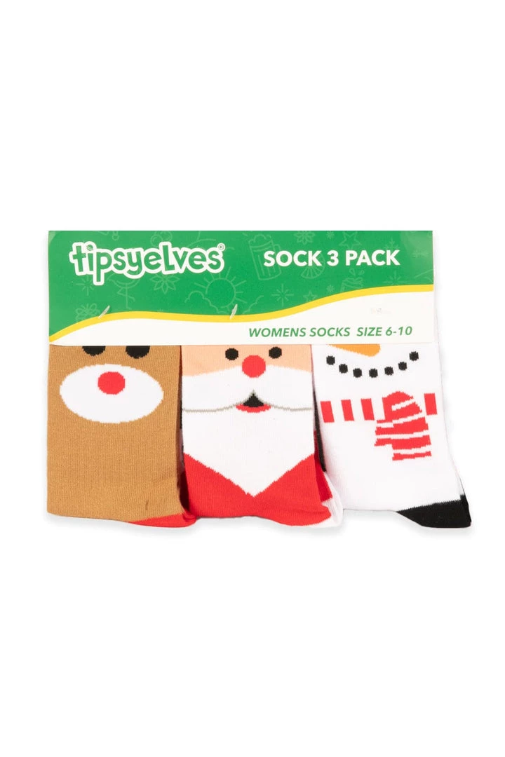 Tipsy Elves Women's Winter Wonderland Socks Gift Set