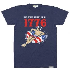 Tipsy Elves Men's Party Like It's 1776 Tee