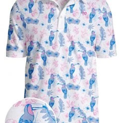 Tipsy Elves Men's Toucan Tango Golf Polo