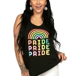 Tipsy Elves Neon Pride Tank Top - Women's Cut
