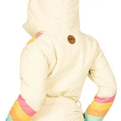 Tipsy Elves Women's Retro Rainbow Snow Suit