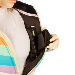 Tipsy Elves Women's Retro Rainbow Ski Suit Trending