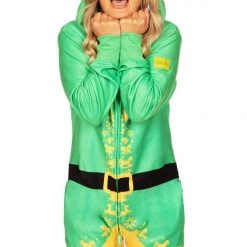 Tipsy Elves Women's Buddy The Elf Jumpsuit