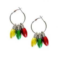 Tipsy Elves Bulb Hoop Earrings