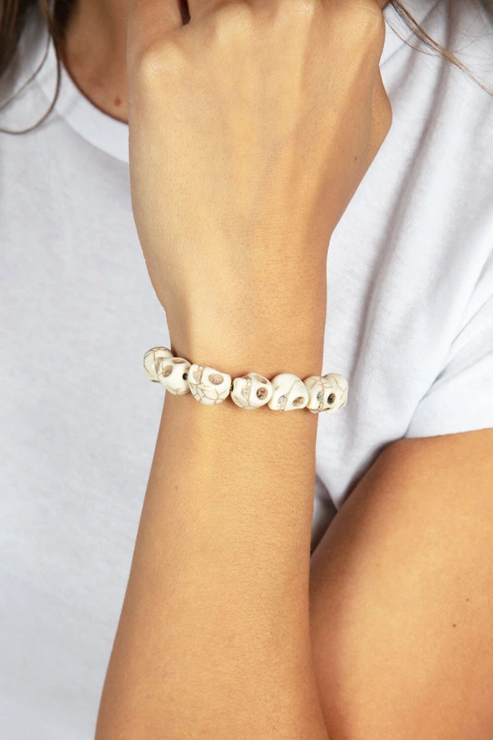 Tipsy Elves Skull Bracelet