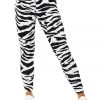 Tipsy Elves Zebra High Waisted Leggings Women