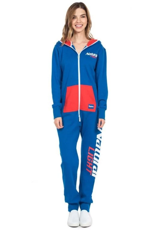 Tipsy Elves Women's Natural Light Racer Jumpsuit