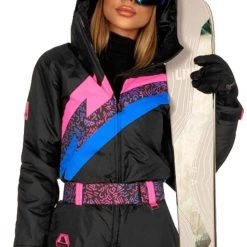 Tipsy Elves Women's Night Run Ski Suit Trending