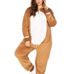 Tipsy Elves Women's Rudolph Plus Size Jumpsuit