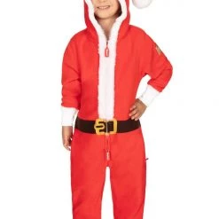 Tipsy Elves Boy's / Girl's Santa Jumpsuit With Fur Kids & Baby