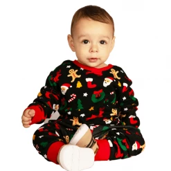 Tipsy Elves Baby / Toddler Cookie Cutter Pajama Set Kids & Baby