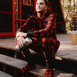 Tipsy Elves Lumberjack Slipper Socks Holidays & Occasions