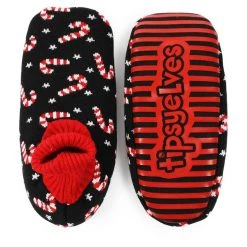 Tipsy Elves Candy Cane Lane Slipper Socks Holidays & Occasions