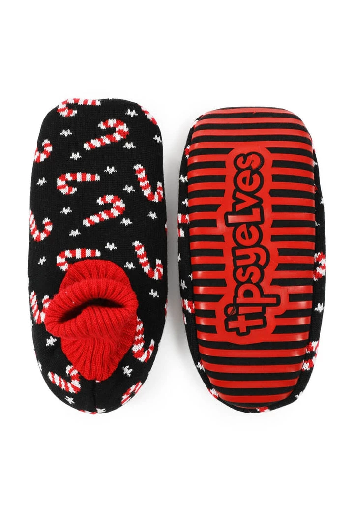 Tipsy Elves Candy Cane Lane Slipper Socks Holidays & Occasions