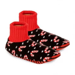 Tipsy Elves Candy Cane Lane Slipper Socks Holidays & Occasions