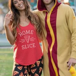 Tipsy Elves Women's Home Slice Pizza Tank Top