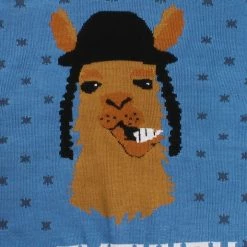 Tipsy Elves Men's Happy Llamakkah Sweater