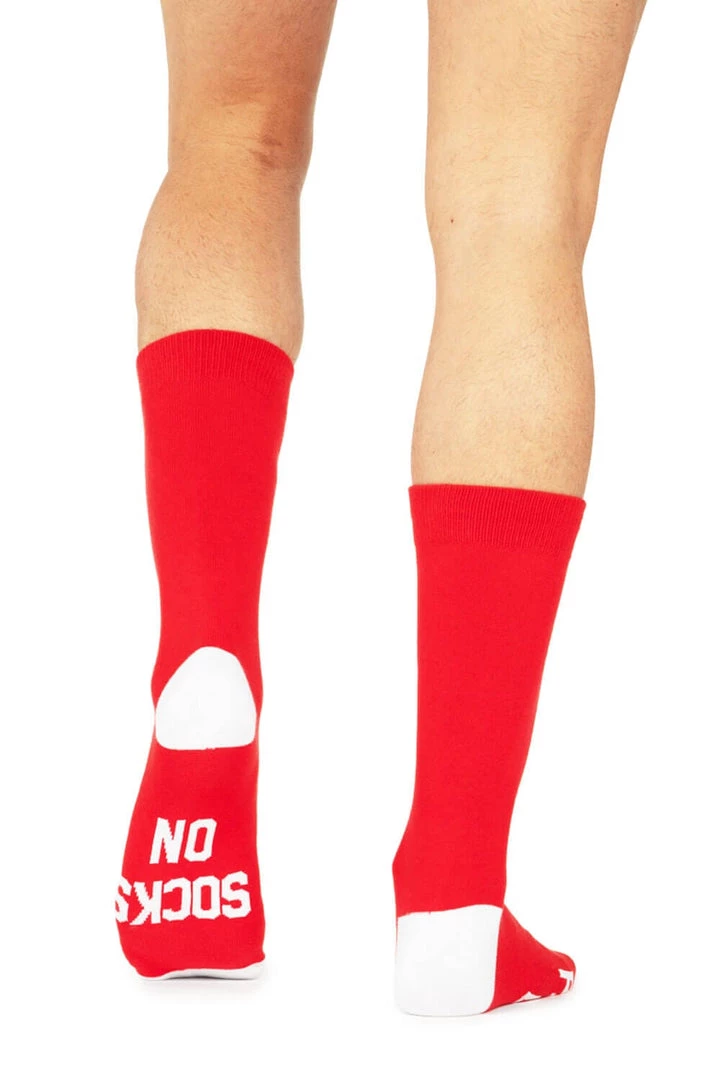 Tipsy Elves Men's All Socks, No Pants Socks
