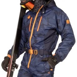 Tipsy Elves Men's Camouflage Freestyler Ski Suit