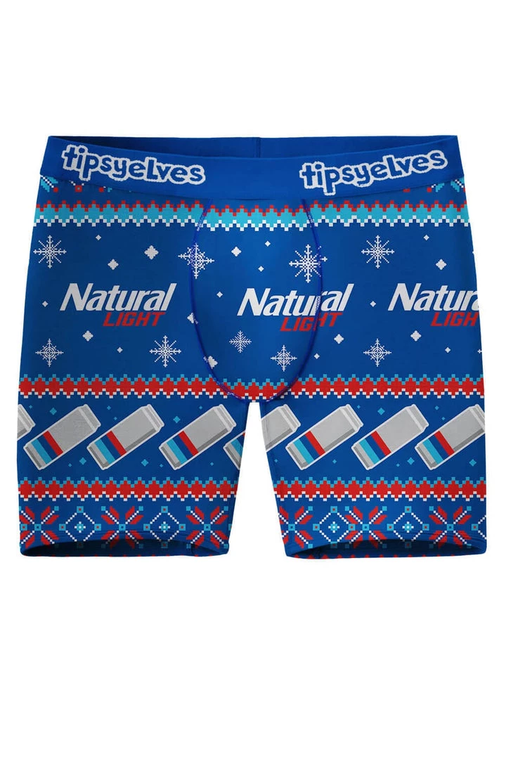 Tipsy Elves Men's Natural Light Boxer Briefs