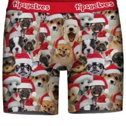 Tipsy Elves Men's Puppies Boxer Briefs