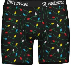 Tipsy Elves Men's String Of Lights Boxer Briefs