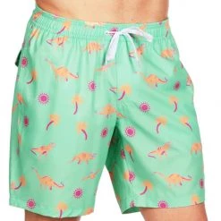 Tipsy Elves Dino Desert Stretch Swim Trunks Men