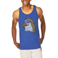 Tipsy Elves Men's Epic Eagle Tank Top Patriotic