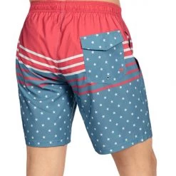 Tipsy Elves Freedom's Calling Stretch Swim Trunks