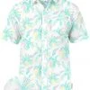 Tipsy Elves Men's Vibrant Vacation Hawaiian Shirt