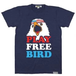 Tipsy Elves Women's Play Free Bird Oversized Boyfriend Tee