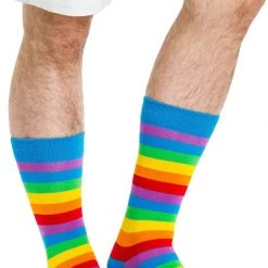 Tipsy Elves Rainbow Socks - Men's Cut