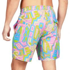 Tipsy Elves Retro Ride Stretch Swim Trunks Men