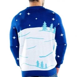 Tipsy Elves Men's Send Nudes Ugly Christmas Sweater